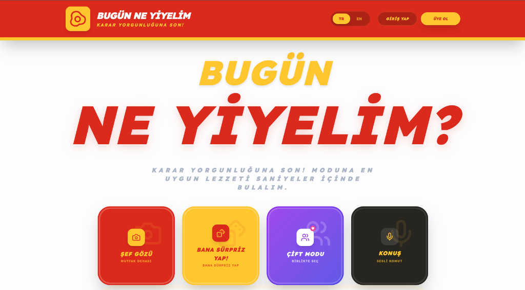 Bugün Ne Yiyelim Desktop