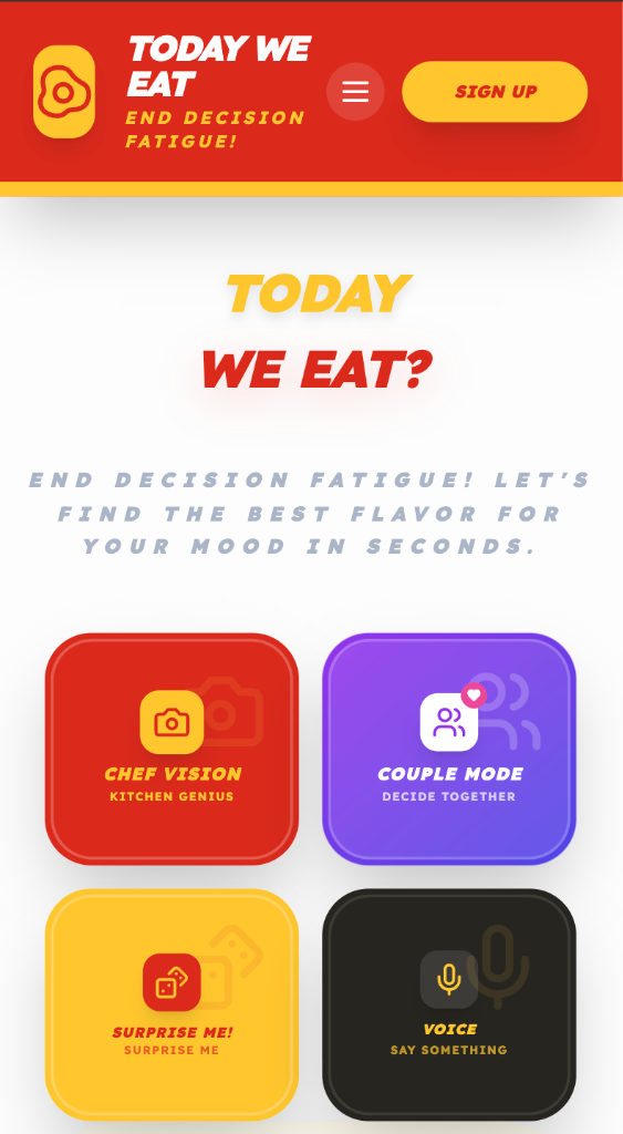 Today We Eat Mobile